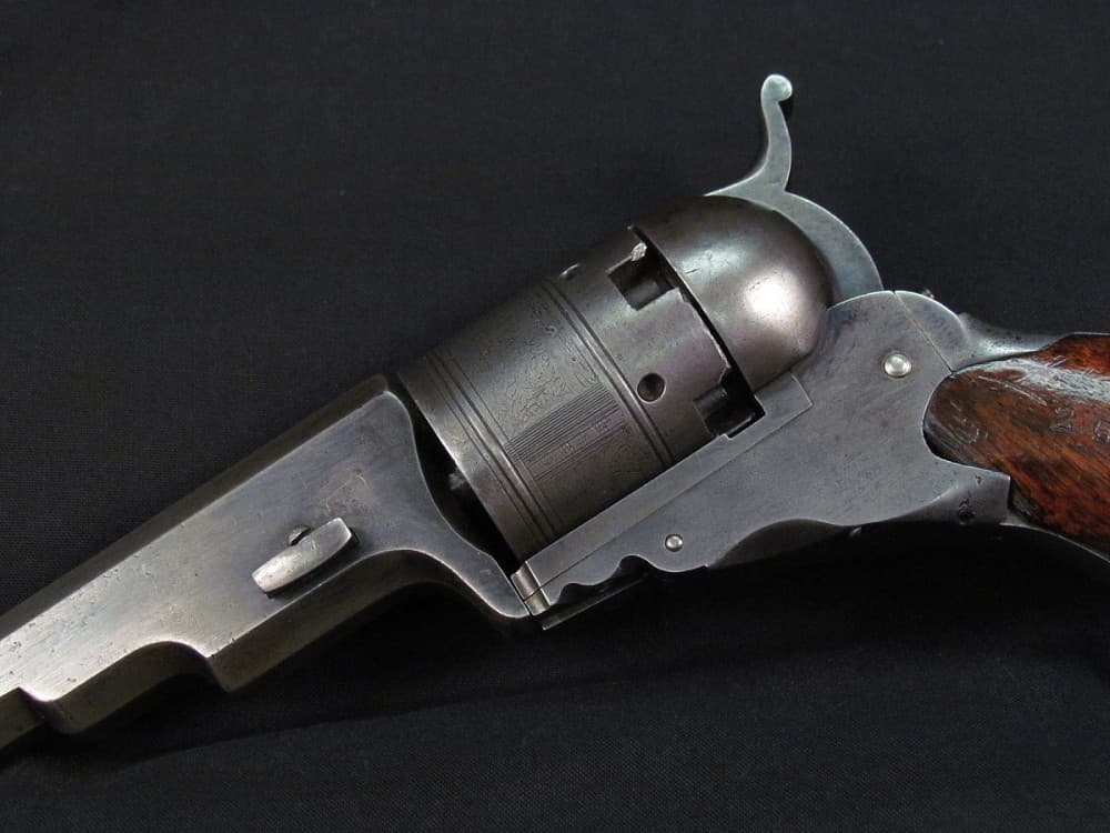 Colt Holster Model Paterson revolver No. 5, the first practical repeating handgun