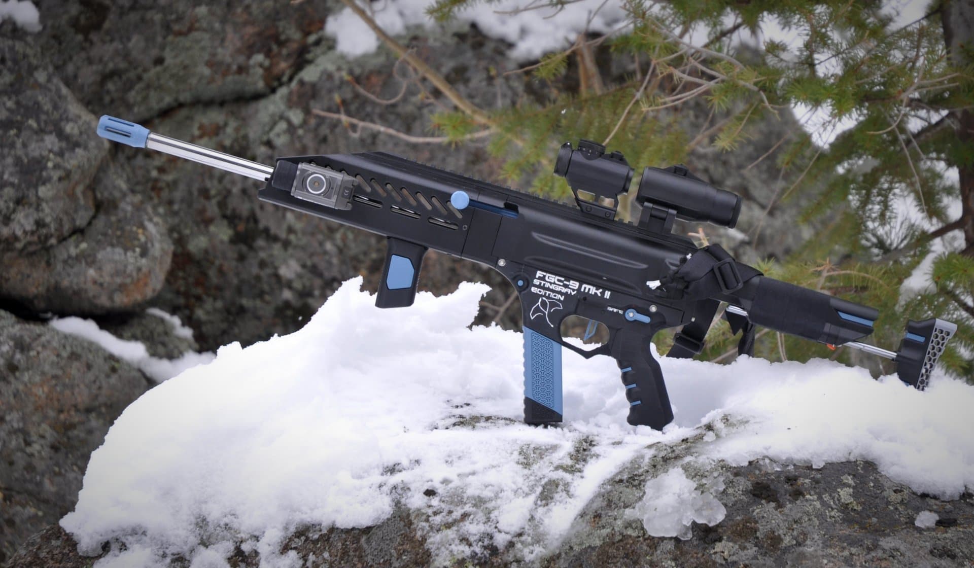 FGC-9 MKII Stingray, a 3D-printed semi-automatic carbine representing the digital manufacturing era