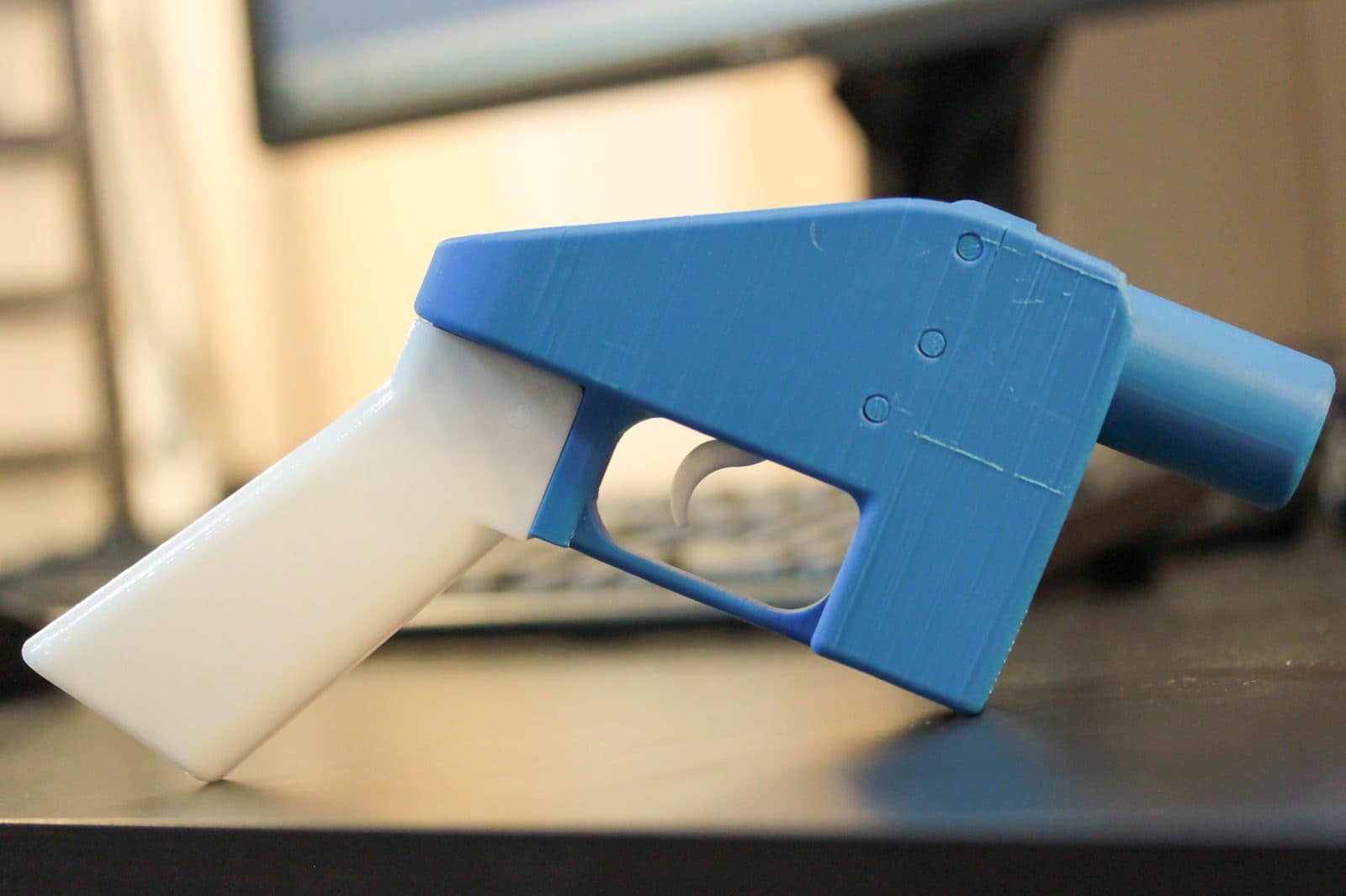 The Liberator, the first fully 3D-printed pistol by Defense Distributed, 2013