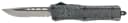 CobraTec Knives MSCFTK1MDS CTK-1 Medium 3″ OTF Drop Point Part Serrated D2 Steel Blade/ Carbon Fiber Aluminum Handle Features Glass Breaker Includes Pocket Clip 4