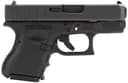 Glock G39 3.5″ 45 ACP 6Rd Compact Semi-Auto Pistol – Black 2