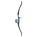 Fin Finder Bank Runner Bowfishing Recurve Package with Drum Reel Package Blue 58 in. 35 lbs. RH 3