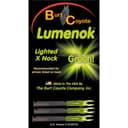 Lumenok Lighted Nocks Green X 3 pk. 4