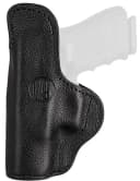 1791 Gunleather UCH4NSBR Ultra Custom IWB Size 04 Night Sky Black Leather Belt Clip Compatible w/Glock 17/S&W M&P Shield/Springfield XD Right Hand 4