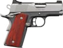 Kimber Mfg.,inc 3000245 Ultra CDP 45 ACP 7+1 3″ Satin Silver/KimPro II Front Serrations Charcoal Gray/KimPro II Rosewood Grip 4