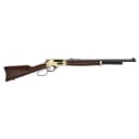 Henry Brass Lever Action Side Gate Rifle .45-70 4rd Magazine 22″ Octagon Barrel with Large Loop 1