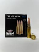 Sterling 7.62x39 123gr Brass – 20rd 2