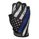 Blue Line Flag – Unlined – Half Finger Gloves 1