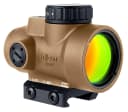 Trijicon 2200326 MRO SD Coyote Tan 1x25mm 2 MOA Red Dot Reticle Low Mount 3
