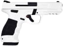 SAR USA SAR9CSTORM SAR9 Storm Compact 9mm Luger 15+1 4″ Black Steel Barrel, White Cerakote Steel Serrated Slide, White Cerakote Polymer Frame w/Picatinny Rail, Interchangeable Panels Grip 1