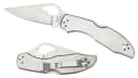 Spyderco BY04P2 Byrd Meadowlark 2 2.93″ Folding Clip Point Plain 8Cr13MoV SS Blade Satin Stainless Steel Handle 2
