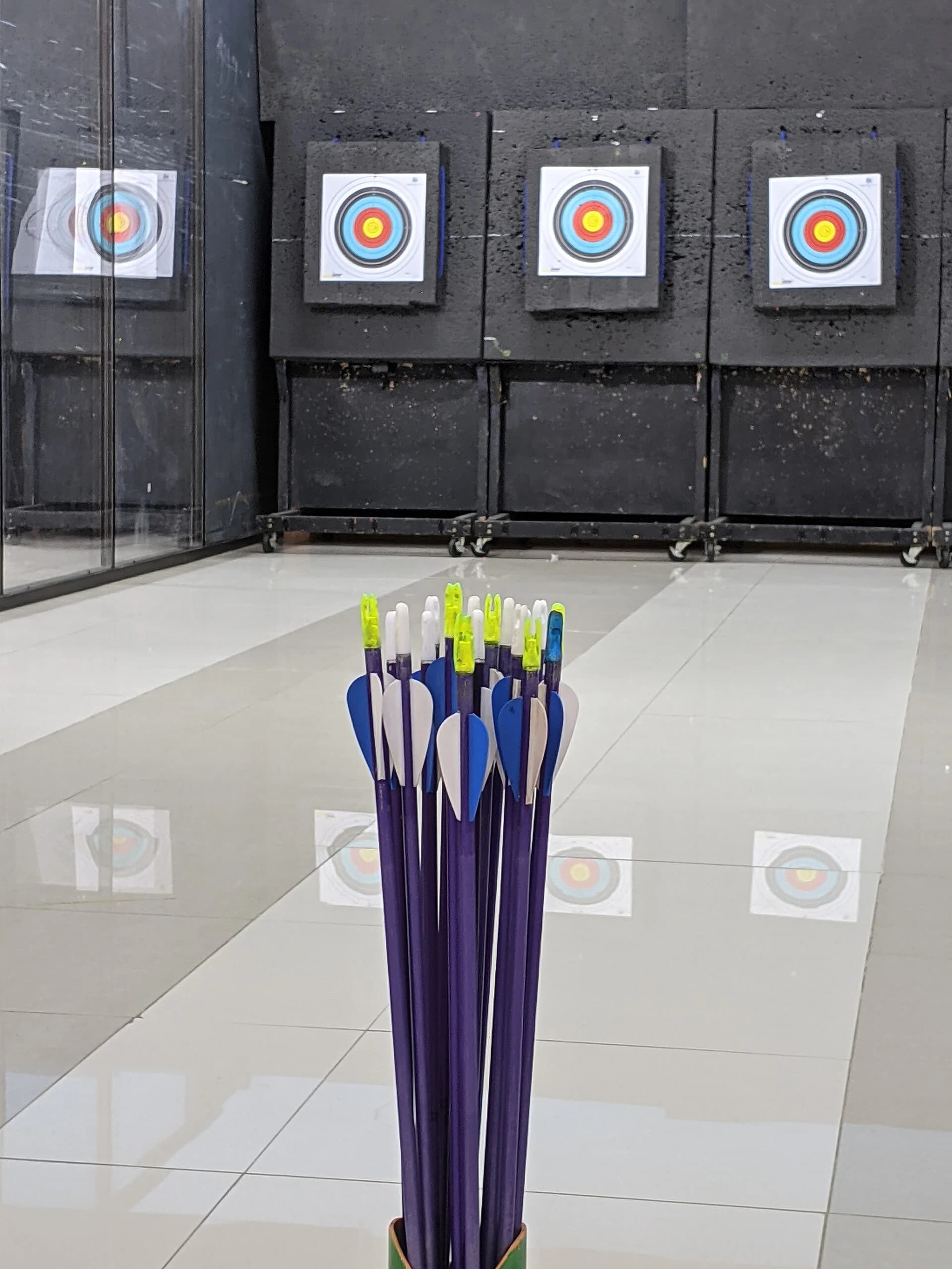 Compound bow archer at 3D archery world championships