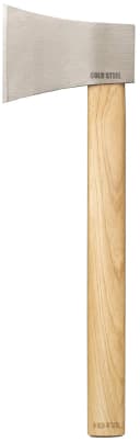 Cold Steel 90AXF Competition Throwing Axe 4″ Hatchet Plain 1055 Carbon Steel Blade American Hickory Handle 16″ 2