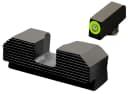XS Sights GLM017P4G Minimalist Night Sight Set Green Tritium Front/Black Oxide Frame Compatible w/Glock 4
