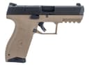 IWI US M9ORP17FD MASADA 9mm Luger 17+1 4.10″ Black Button Rifled Steel Barrel/Black Optic Ready/Serrated Slide/Flat Dark Earth Polymer Frame w/Picatinny Rail/FDE Polymer Grips Ambidextrous 2
