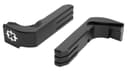 Cross Armory CRGMCBK Mag Catch Extended Compatible w/Glock Gen1-3/P80 Black Anodized Aluminum 3