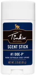 Tinks W6248 #1 Doe-P Scent Stick Calming Stick Natural 2.75 oz 3