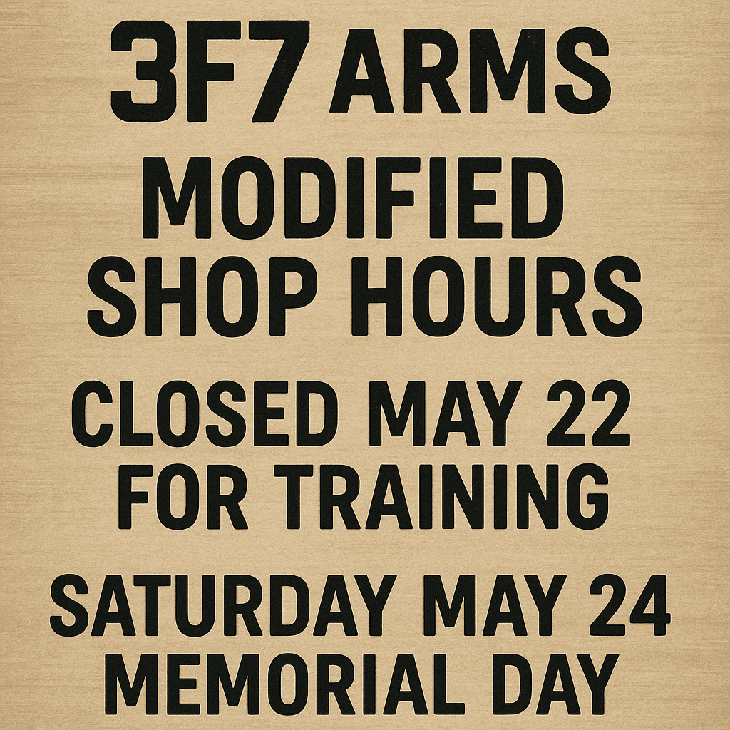 3f7 Gun Store logo