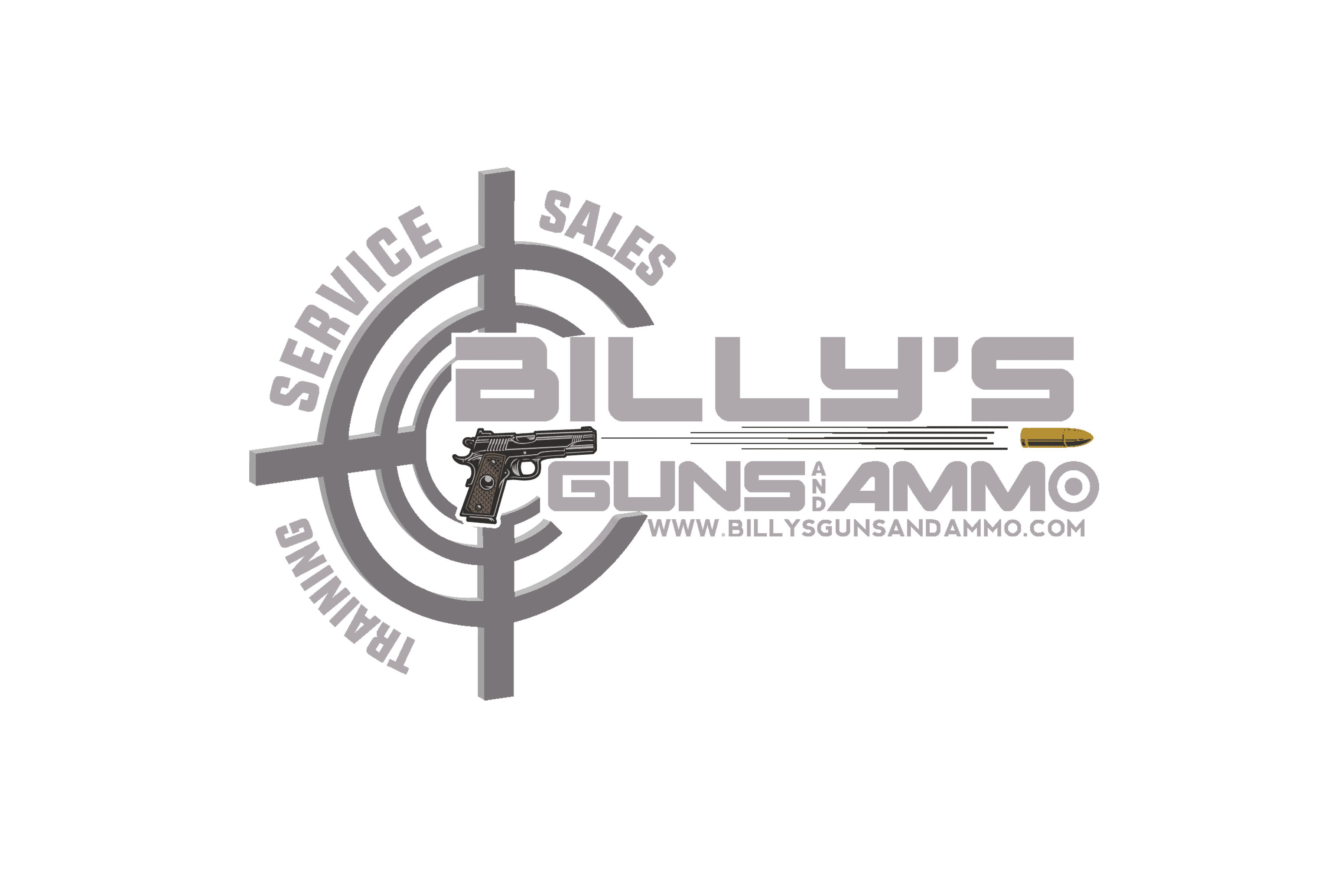 Billy's Guns and Ammo logo