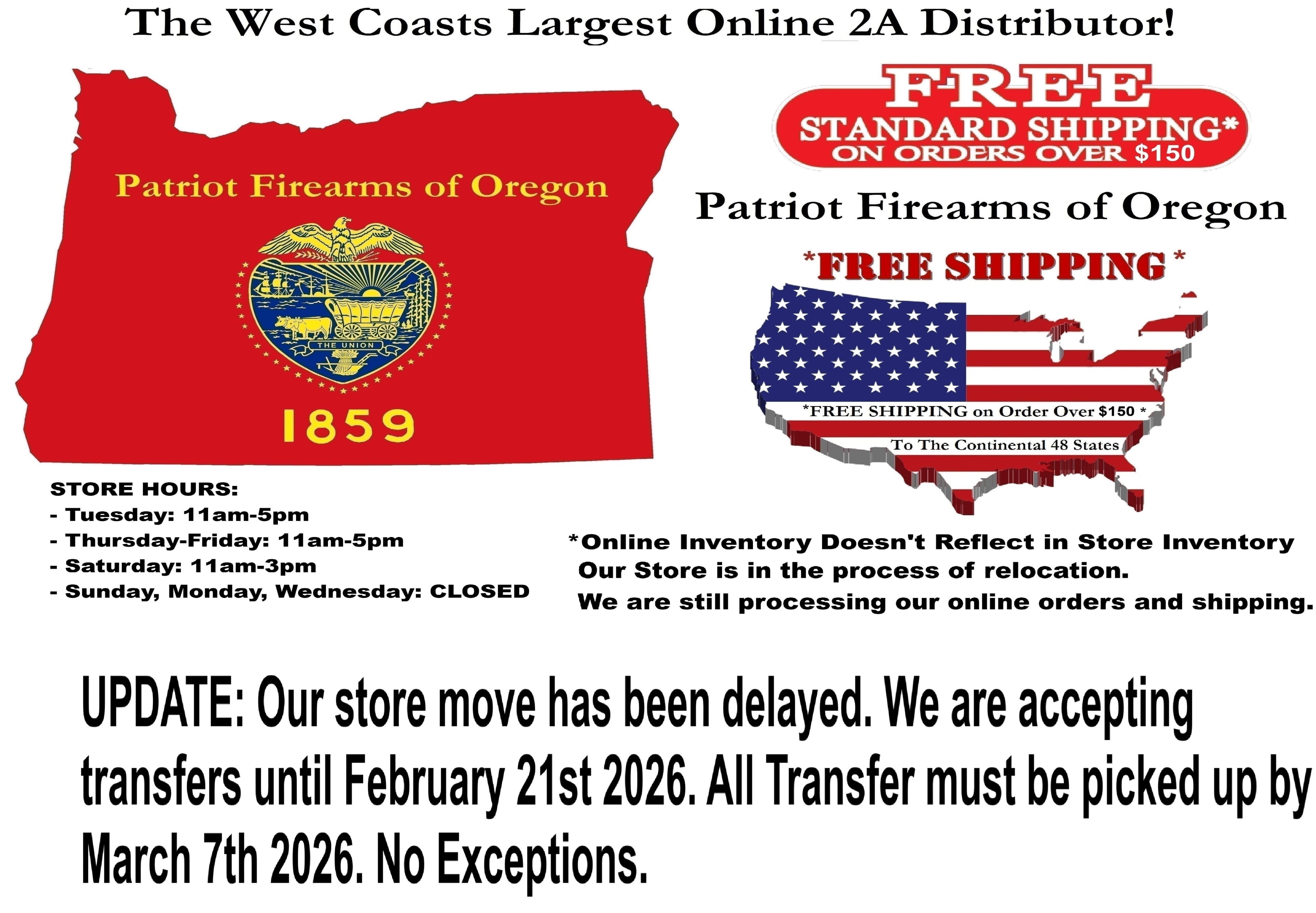 Patriot Firearms of Oregon logo