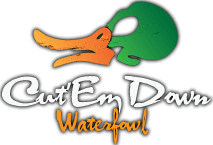 Cut'Em Down Waterfowl logo
