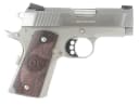 Colt Mfg O7000XE Defender Compact 45 ACP 7+1 3″ Steel Barrel, Stainless Serrated Slide, Matte Stainless Aluminum Frame w/Beavertail, Black Cherry Tactical G10 Grips, Ambidextrous 4