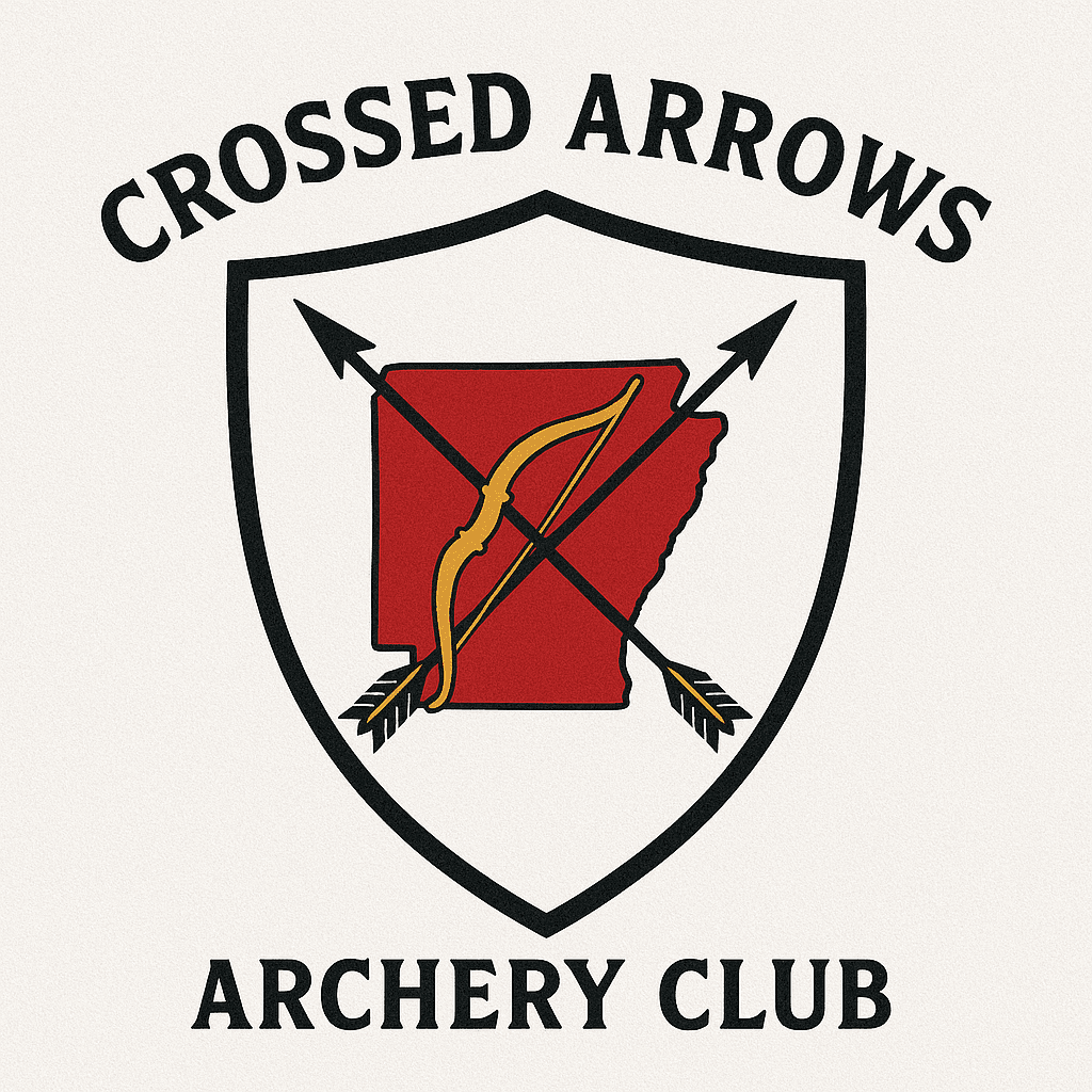 Crossed Arrows Archery Club logo