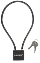 Allen 15414 Cable Gun Lock Open With Key Black Stainless Steel Firearm Fit- Handgun/Rifle/Shotgun 1