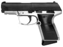 Daisy 985501442 5501 Powerline CO2 177 BB 15+1 430 fps, Smooth Bore Barrel, Black Slide, Silver Metal Frame with Pic. Rail, Molded Grips, Blade Front Sight, Manual Trigger Block Safety 2