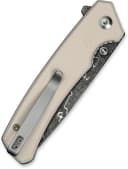 Civivi Knife Merit 3.28″ Ivory – G10/DAMASCUS Liner Lock 3