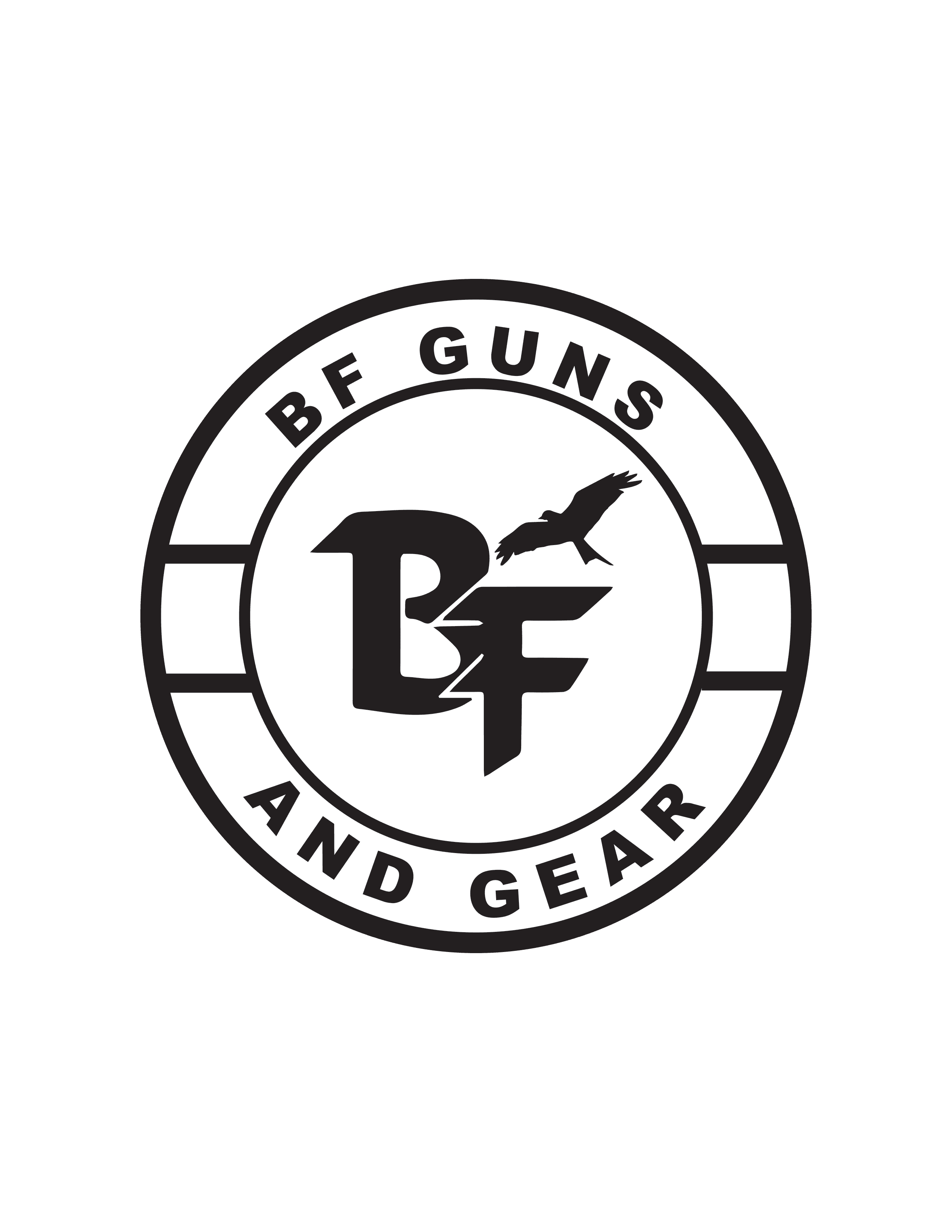 BF Guns & Gear logo