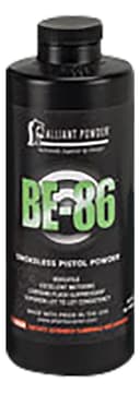 Alliant Powder BE86 Pistol Powder BE-86 Pistol Multi-Caliber 1 lb 3