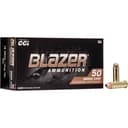 CCI Ammunition .38 Special 125gr FMJ Brass – 50rd 2