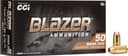 blazer 10mm Auto 180gr FMJ Brass – 50rd 1