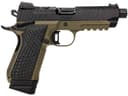 Kimber Mfg.,inc 3100023 KDS9C TFS 9mm 15+1 18+1 4.60″ FDE/Black Front and Rear Serrations Stainless Steel G-10 Grip 1