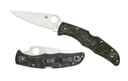 Spyderco C10ZFPGR Endura 4 Lightweight 3.80″ Folding Plain Satin VG-10 SS Blade/Zome Green Bi-Directional Texturing FRN Handle Includes Pocket Clip 2