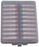 MTM Case-Gard W183841 Ammo-Wallet Handgun Multi-Caliber 18rd Clear Smoke Polymer 1