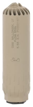 Huxwrx 2450 Flow 556K 5.56x45mm NATO 1.60″D Made of Stainless Steel with Flat Dark Earth Cerakote Finish Includes 1/2″-28 tpi Flash Hider 4