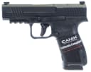 Canik HG7885CA-N Mete MC9LS *CA Compliant 9mm Luger 10+1 3.63″ Black Steel Barrel, Black Nitride Steel Serrated Slide, Black Polymer Frame w/Picatinny Rail, Interchangeable Backstrap Grip 3