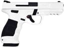 SAR USA SAR9CSTORM SAR9 Storm Compact 9mm Luger 15+1 4″ Black Steel Barrel, White Cerakote Steel Serrated Slide, White Cerakote Polymer Frame w/Picatinny Rail, Interchangeable Panels Grip 2