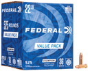 Federal .22 LR 36gr HP – 525rd 3
