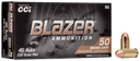 CCI .45 ACP 230gr Aluminum – 50rd 2