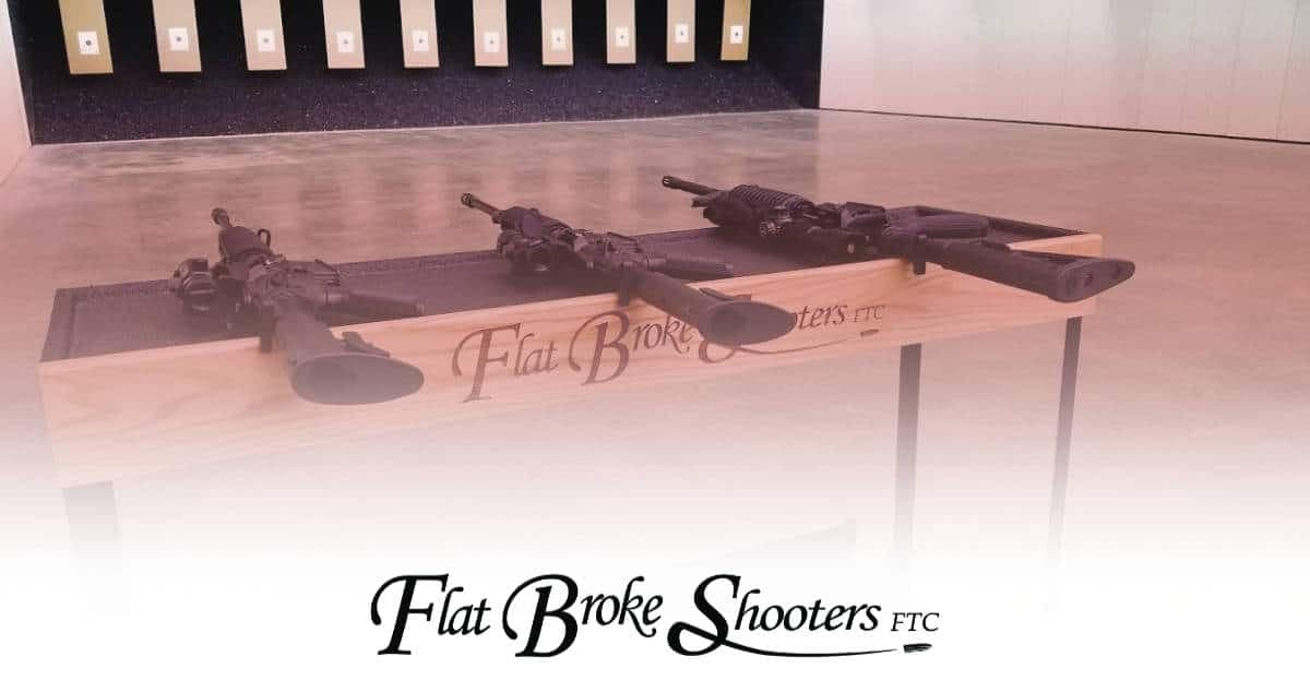 Flat Broke Shooters logo