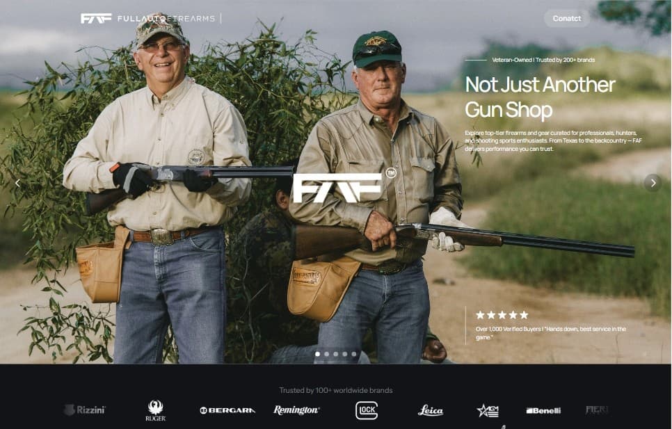 Full Auto Firearms logo