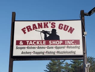 Frank's Gun Shop logo