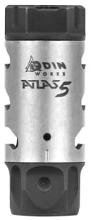 Odin Works MBATLAS5 Atlas Compensator 1/2-28 Threads 2.56″ OAL 1″ Diameter 5.56 3