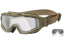Wiley X SP30DLT Spear Apel Goggles, Clear/Tan 2