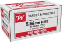 Winchester 5.56 NATO 55gr FMJ – 150rd 1