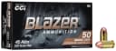 CCI Ammunition .45 ACP 230gr FMJ Brass – 50rd 2