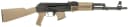 Arsenal SAM7R-62FDEM SAM7R 7.62x39mm 10+1 16.25″ Black Chrome Lined Steel Barrel, Black Steel Receiver, Fixed Flat Dark Earth Synthetic Stock & Polymer Grip 3